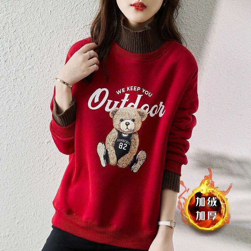 Sweater wanita turtleneck premium