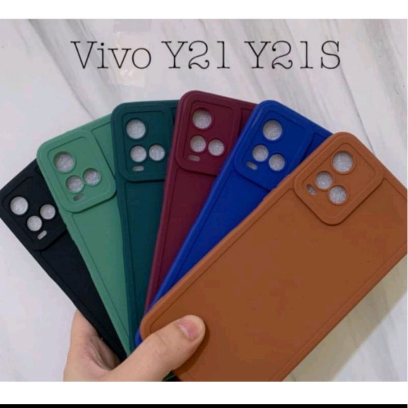 Soft Case VIVO Y21 / Y21S Macaron Pro Camera Candy