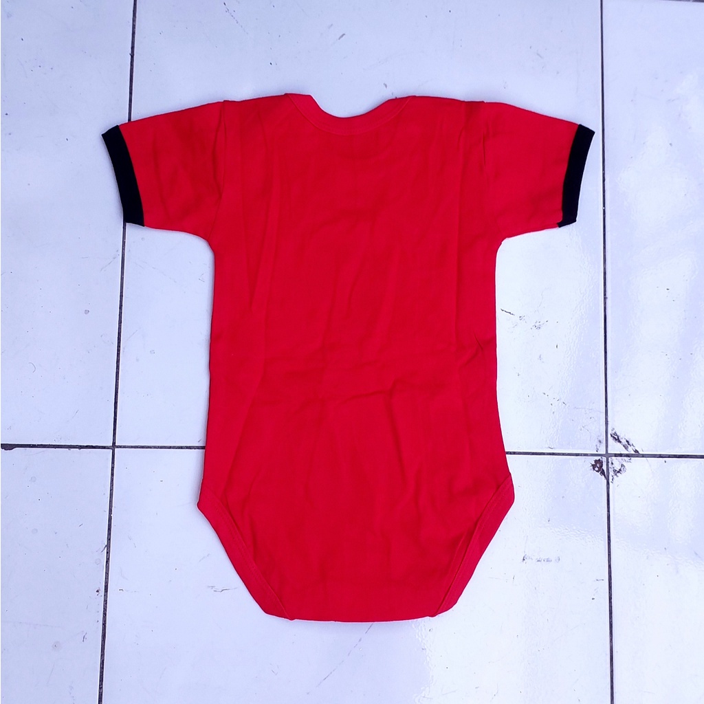 Baju Bola Bayi PERSIJA MERAH Romper Baby Jumper Klub Newborn kaos kado perempuan laki laki 0-12 bulan S M L