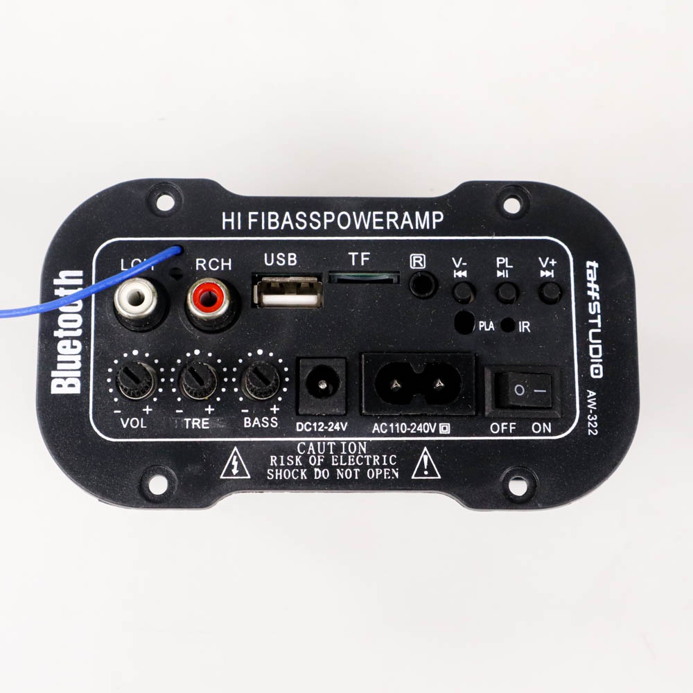 TaffSTUDIO Amplifier Board Audio Bluetooth USB Radio TF DIY 30W - AW-322
