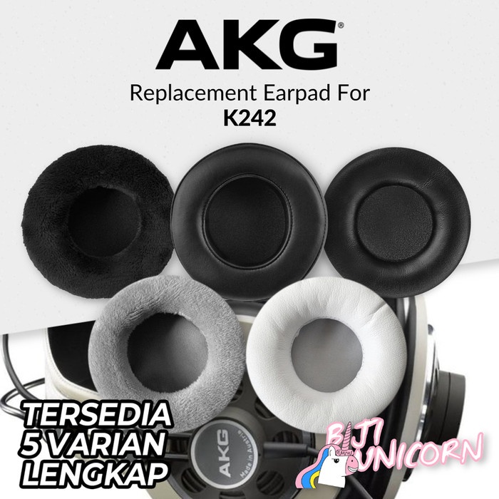 Earpad Earcup Ear Cushion AKG K242 K 242 Busa Foam Bantalan