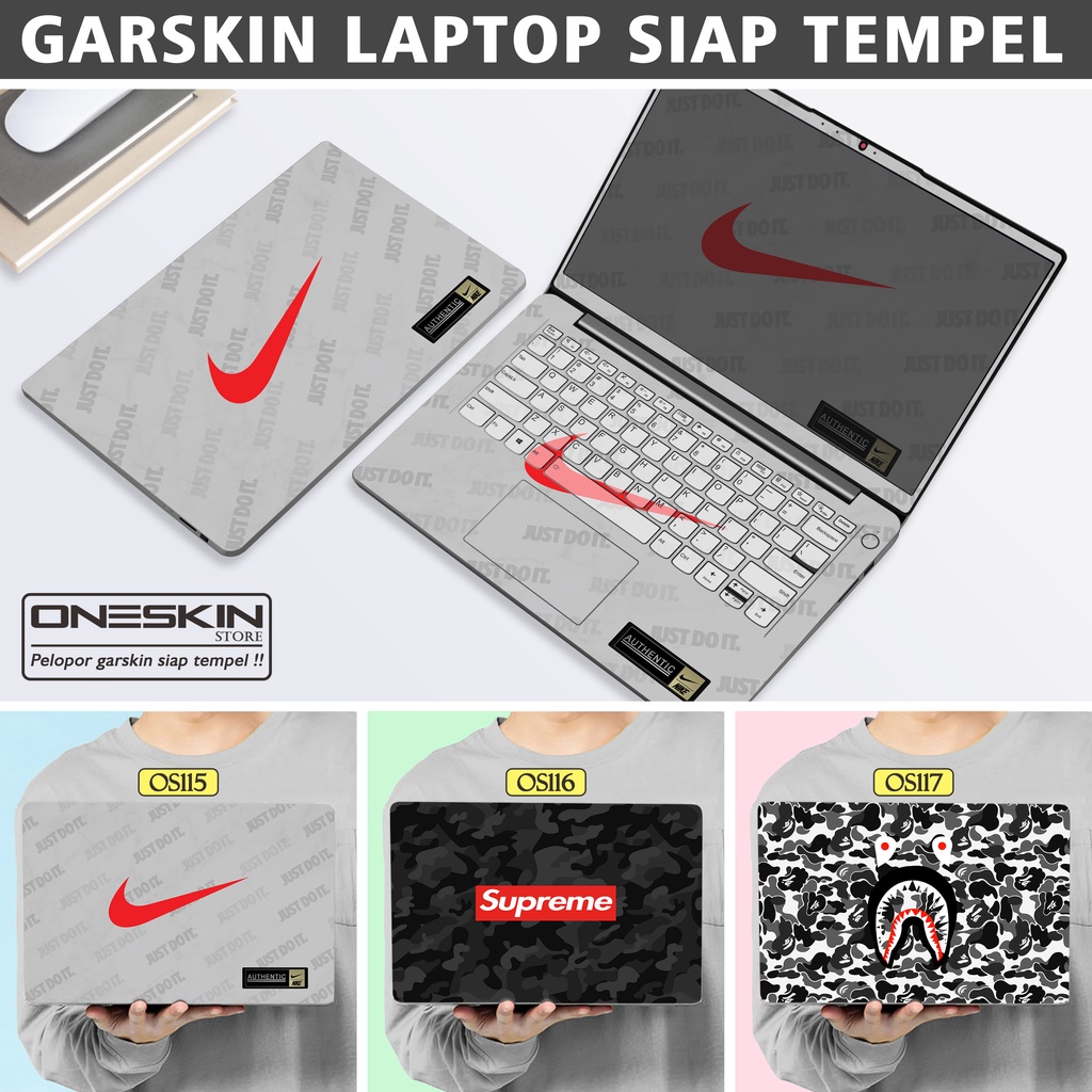 Garskin Sticker Laptop Protector Macbook Full Body Bottom Bezel Palmrest Skin Famous