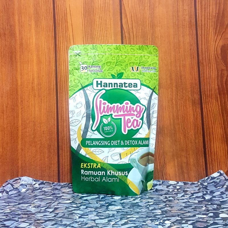 

HANNATEA - SLIMMINGTEA innature 30 Teh Celup - Teh Pelangsing