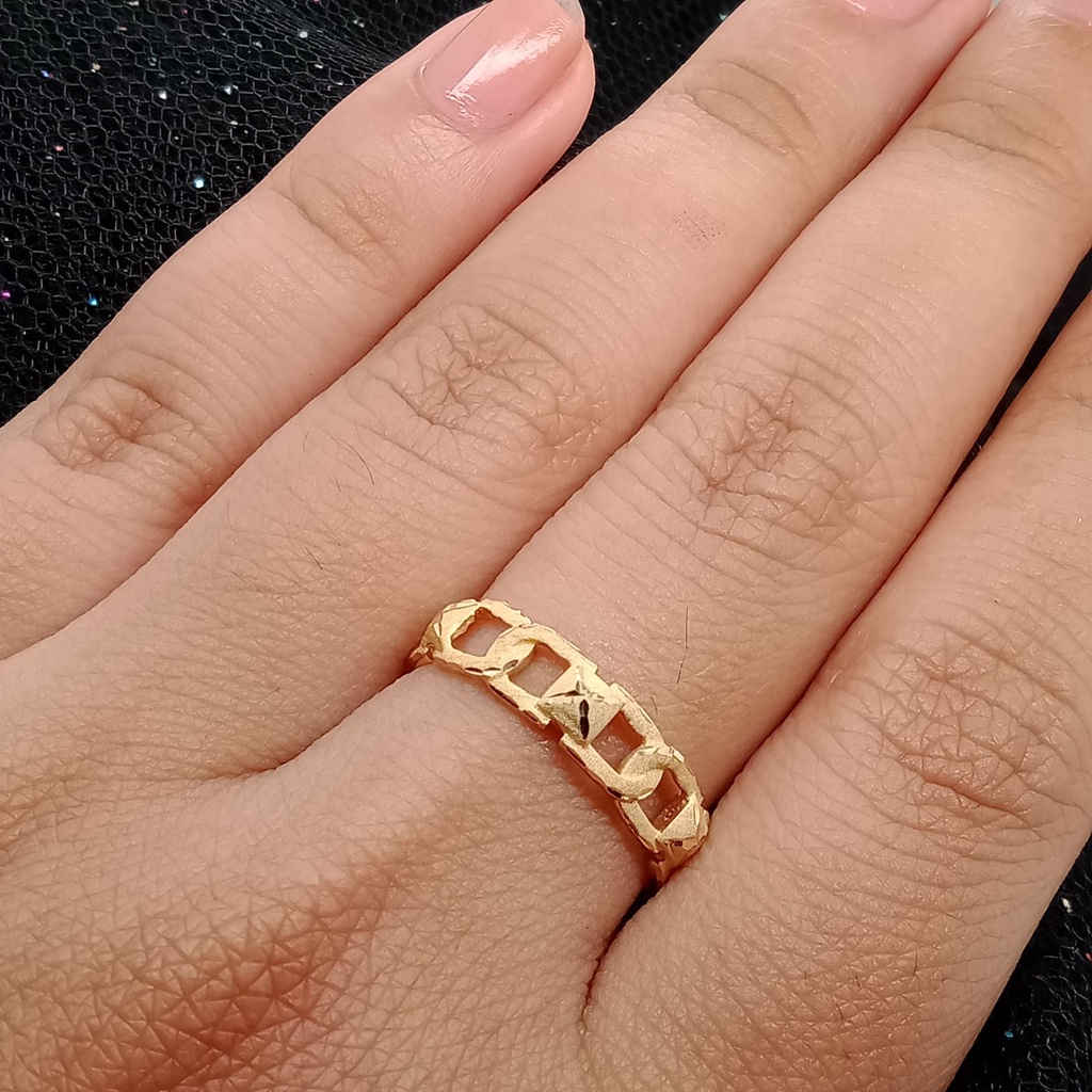 Cincin emas 17K - 1.9 gr kadar 750 - 4080