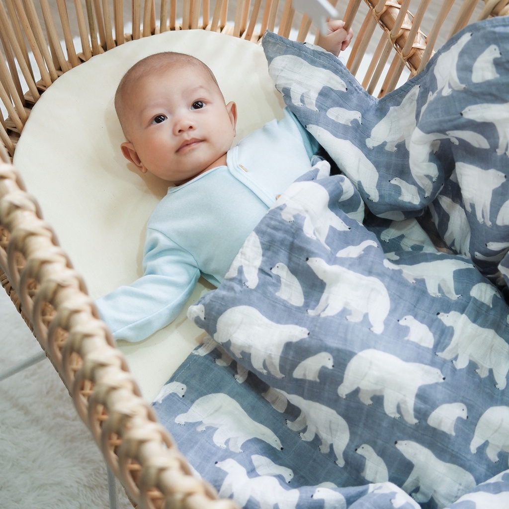 Nice Kids - Multi-Use Swaddle Baby New Born (Bedong Bayi Baru Lahir Unisex)