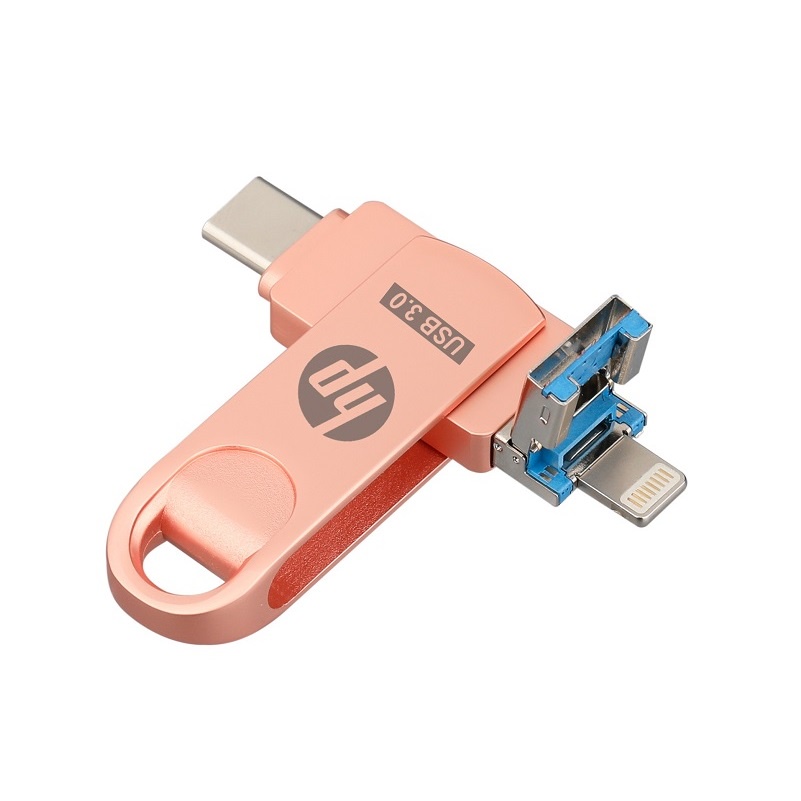 Panas! Flashdisk OTG HP 3IN1 1TB Type-C Micro USB/IOS Smart Phone Flashdisk Untuk iPhone/PC/Android