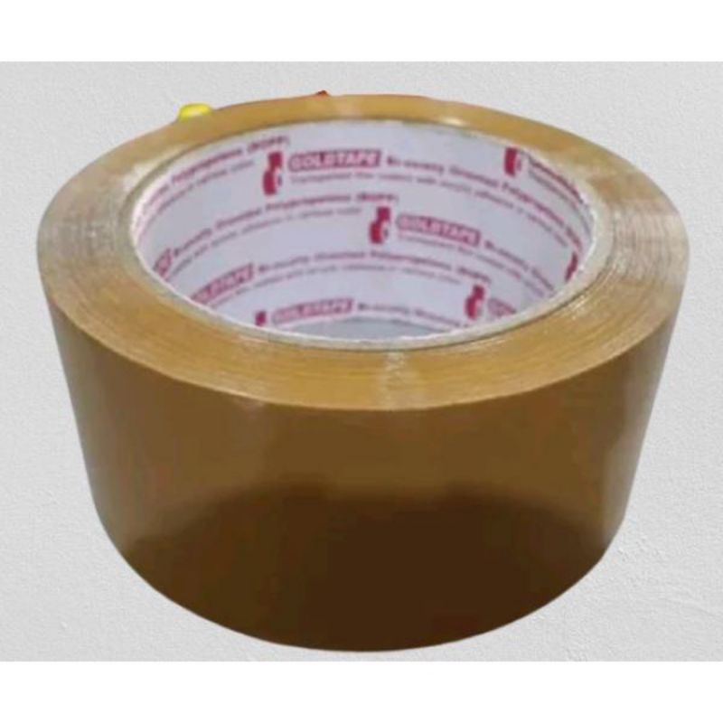LAkBAN BENING OPP GOLDTAPE 2&quot; INCH 100Y/LAKBAN COKLAT