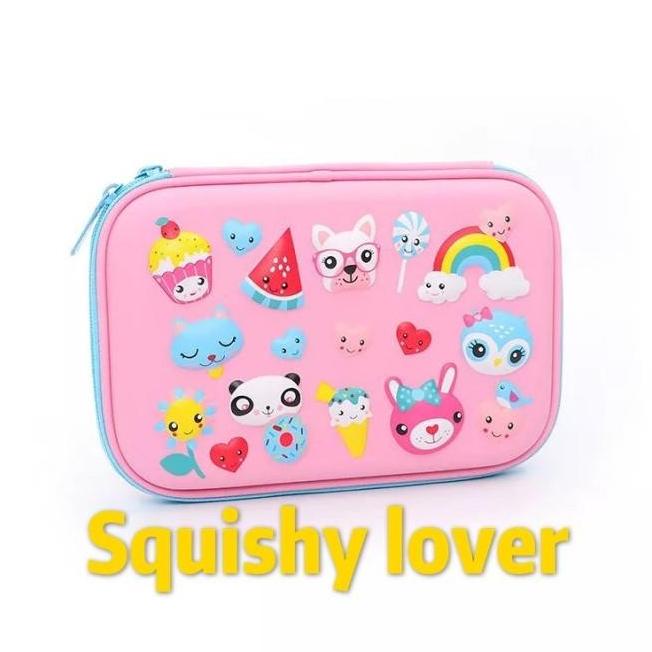 

TEMPAT PENSIL DAN ALAT TULIS SMIGGLE EVA HARDCASE ICE 3D WATERPROOF UH654OIK