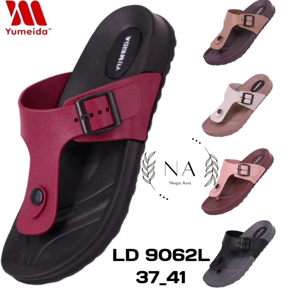 sandal jepit perempuan dewasa yumeida 100% buatan indonesia LD9062L (37-41) sandal jepit perempuan