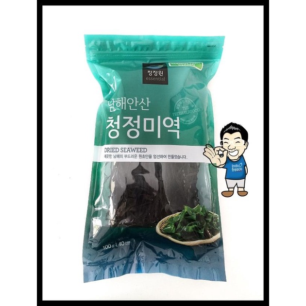 

CHUNG JUNG ONE DAESANG MIYEOK- DRIED SEAWEED- RUMPUT LAUT 100 GR KODE 16