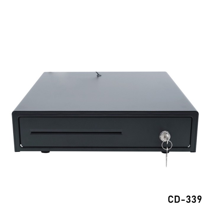 Cash Drawer Mini Sharkpos CD339 Laci Uang Kasir Support RJ 11 - CD 339 / CD-339 Box Kotak Uang 5K2C 37X33