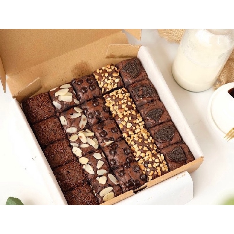 

Brownies fudgy sekat