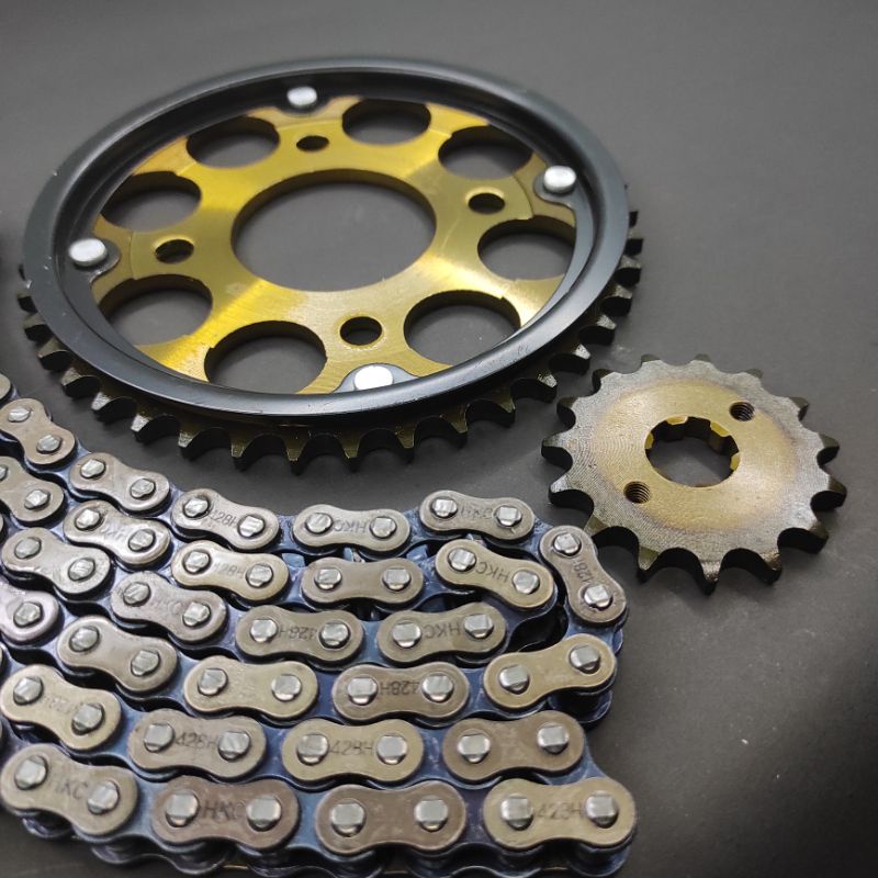 RK Gear Set CBR 150R old CBR 150R Facelift 2012-2018 gear CB 150r Old CB 150r gearset CBR 150r 4