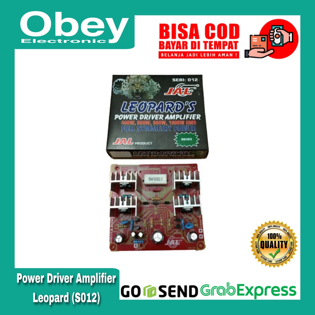 Power Driver Amplifier Leopard S012