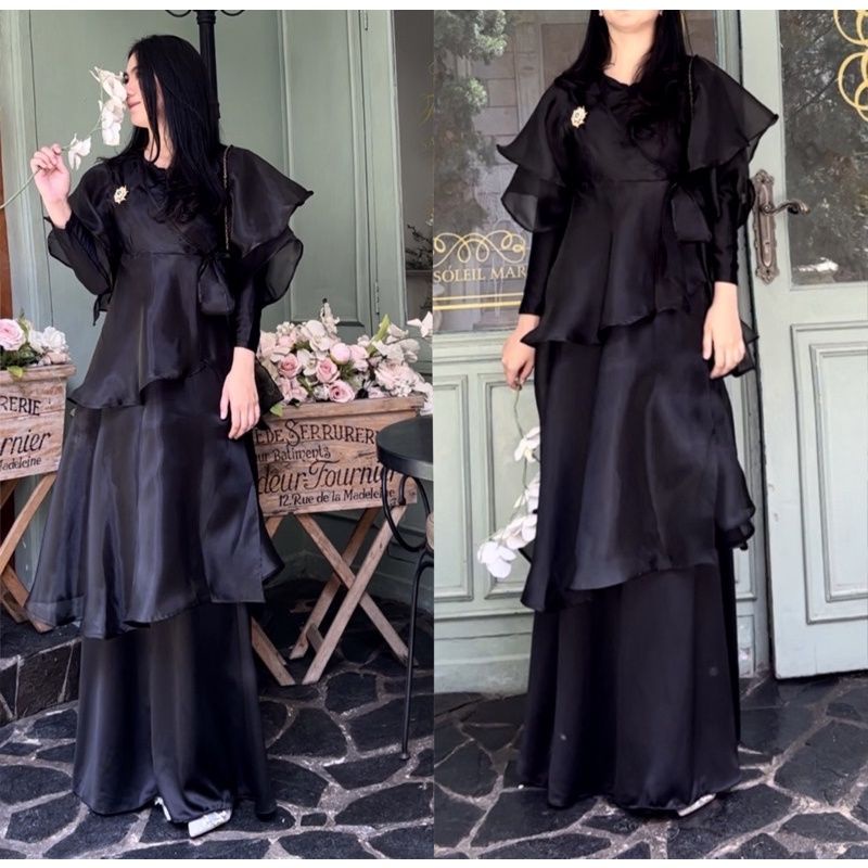 READYAURORA ORGANZA SET/SILK DRESS/GAMIS KONDANGAN/GAMIS MURAH/SATIN BVELVET DRES/JILBAB/HIJAB/GAMIS
