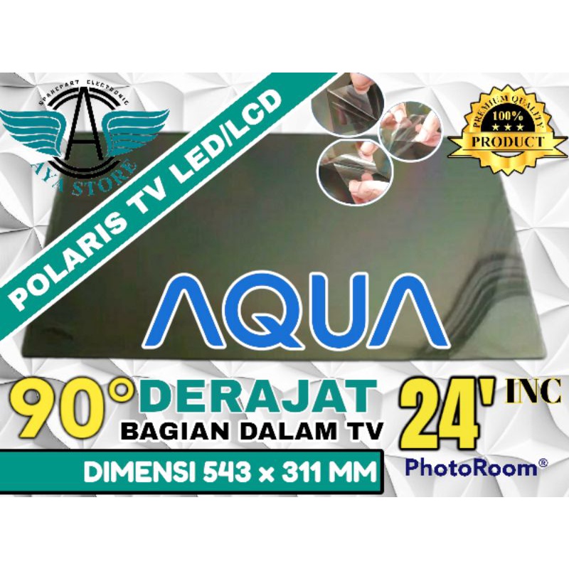 POLARIS TV LED 24 INC 90 DERAJAT LAPISAN BAGIAN LUAR/DALAM