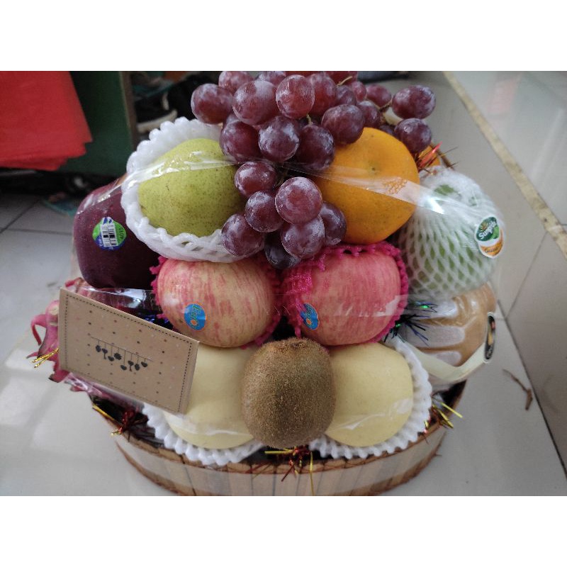 

parcel buah besar paket parcel/hampers buah