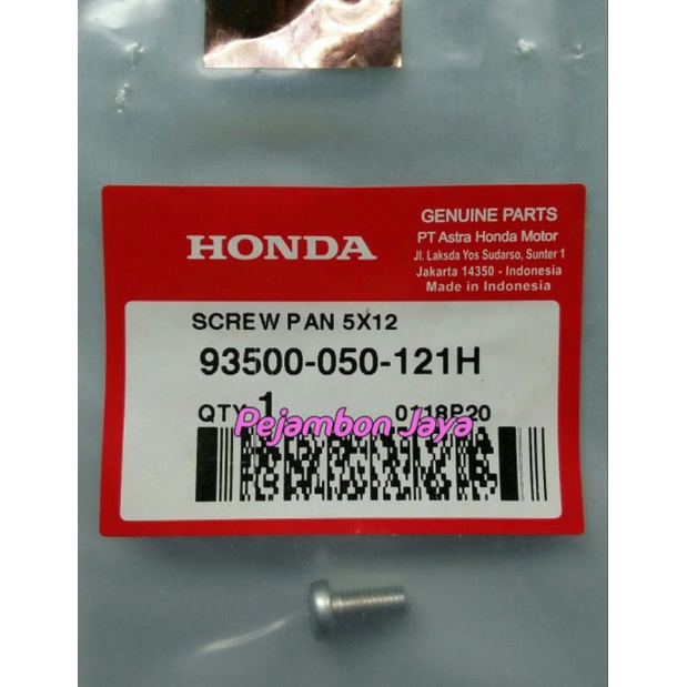 93500050121H SCREW PAN 5X12