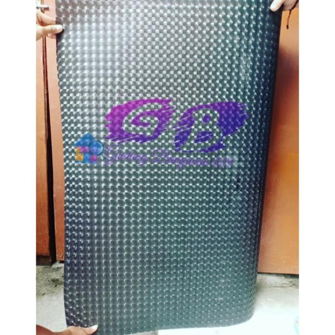 Fiber Pagar Plastik penutup pagar motif 3D jual permeter JUAL