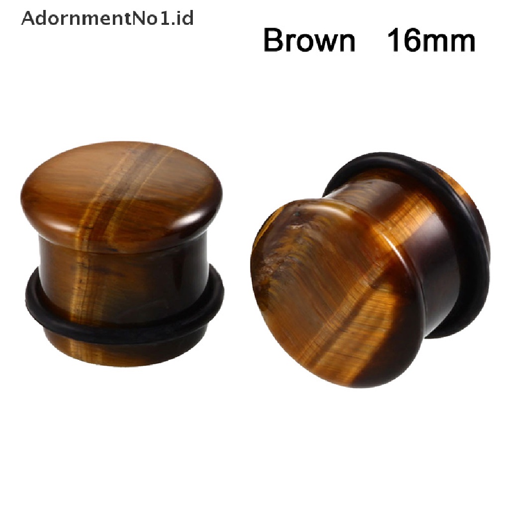 [AdornmentNo1] Ear PlugGauge Earrings Ear Plug Penyumbat Telinga Perhiasan Expander Terowongan Daging [ID]