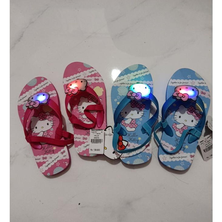 sandal jepit anak tali belakang merk nevada