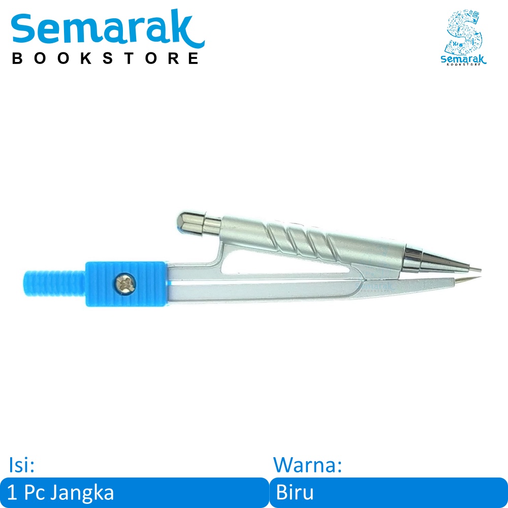 

Joyko Math Set - 75 Jangka - Biru