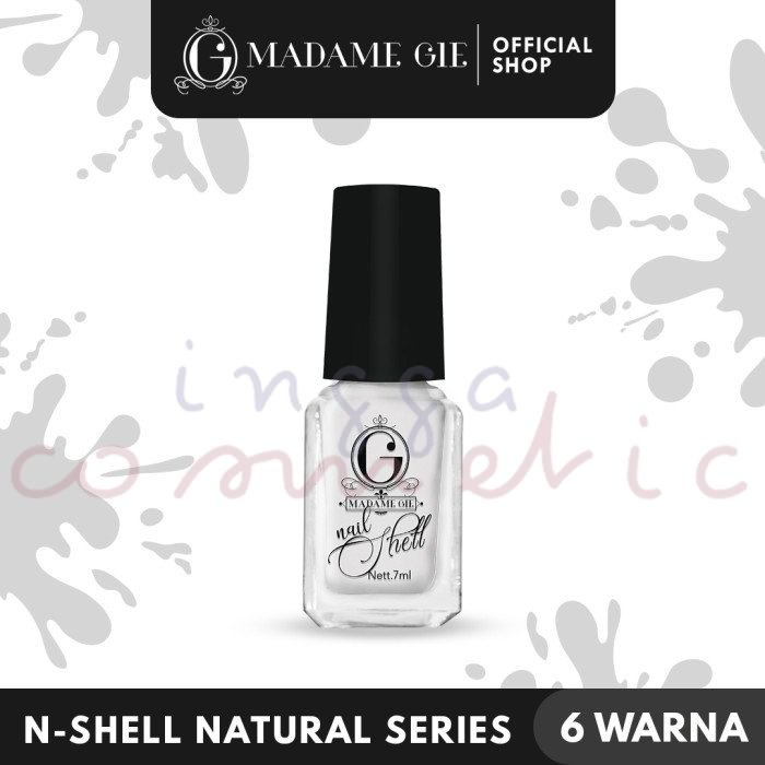 Madame Gie Nail Shell Peel Off Natural Series (Satuan)