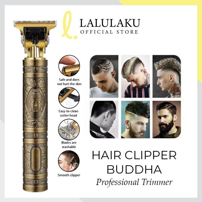 Hair Clipper Buddha Hair Trimmer Budha Mesin Clipper Rambut