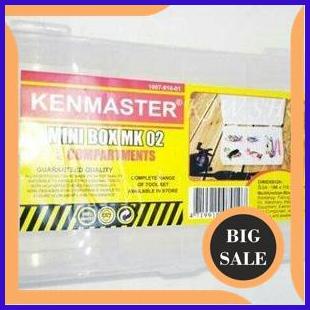 

parts Mini Toolbox - Tool Box Mini 5C - Kotak Penyimpanan 5 Sekat Kenmaster MK02 2774N23