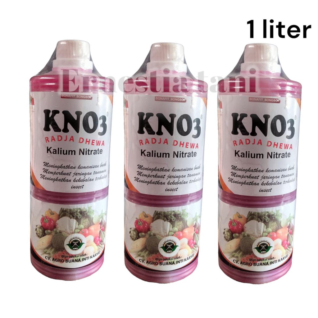 Pupuk KNO3 Cair Nitrat 1LIter Radja Dewa KNO 3 Merah 1 Liter Super KNO 3 Premium KNO 3