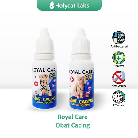 OBAT CACING DOG royal care obat cacing untuk anjing 10ml