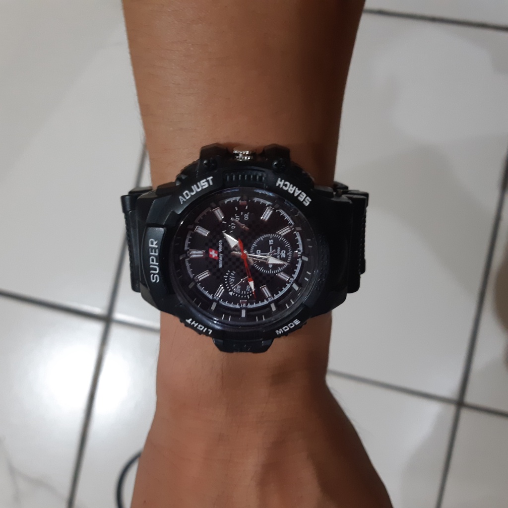 JAM TANGAN PRIA ANTI AIR SPORT MILITARY