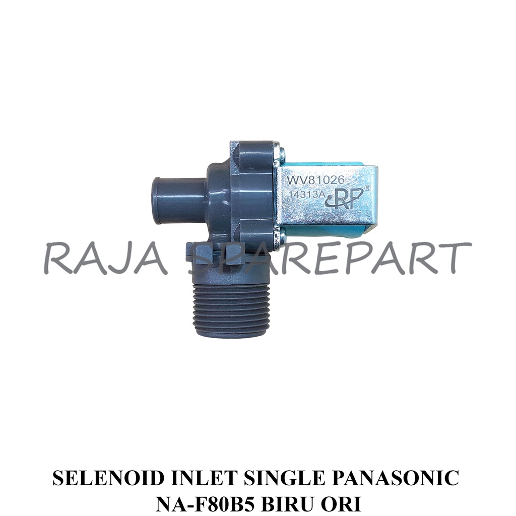 Selenoid / Water Inlet Mesin Cuci INLET SINGLE PANASONIC NA-F80B5 BIRU ORI