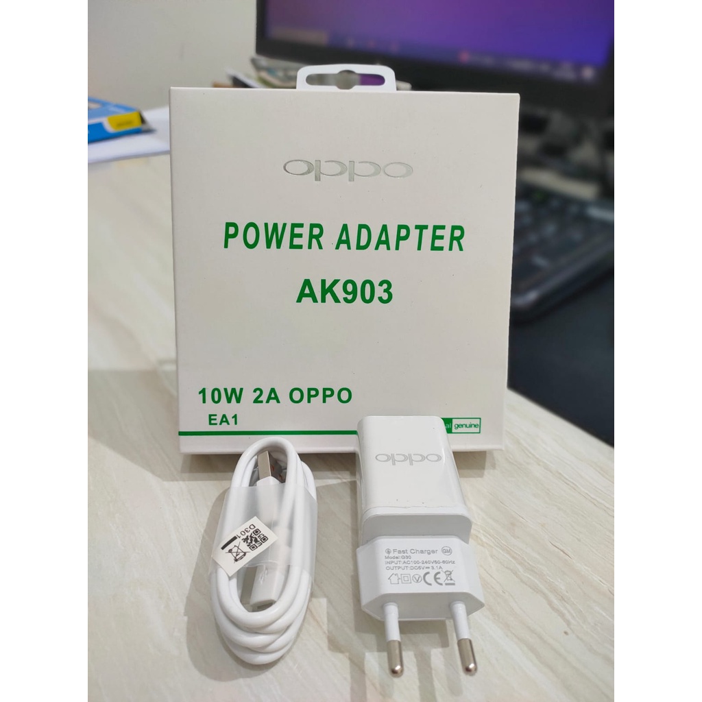 Charger Oppo Ak 903 10w 2A Tc Oppo Ak 903 10w 2A Casan Oppo Ak 903 10w 2A