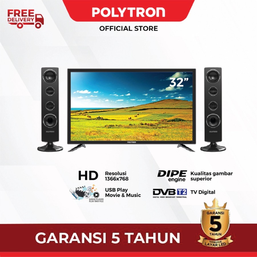 Polytron PLD 32TV1855 / PLD32TV1855 Digital TV Cinemax 32″