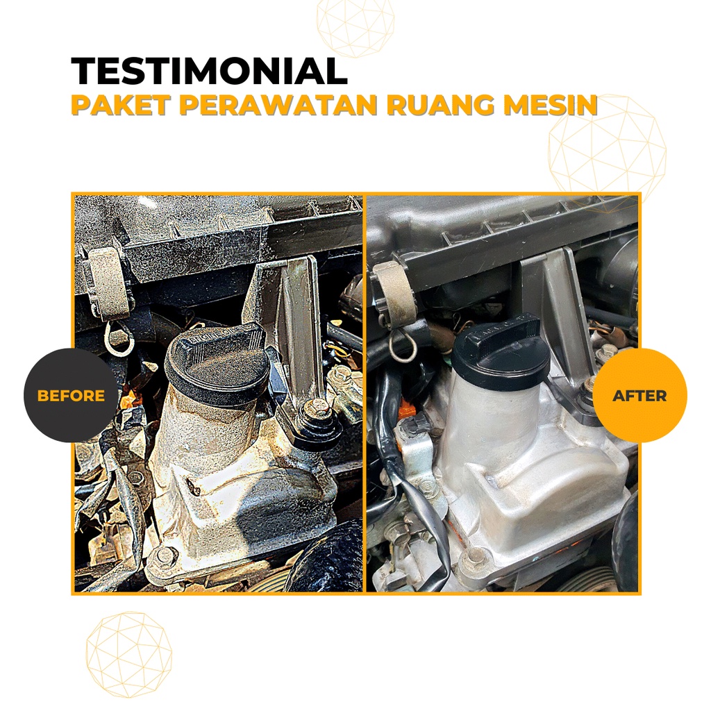 Pembersih Mesin Mobil dan Motor Sekaligus Pengkilap Paket Perawatan Ruang Mesin Glatz Autocare