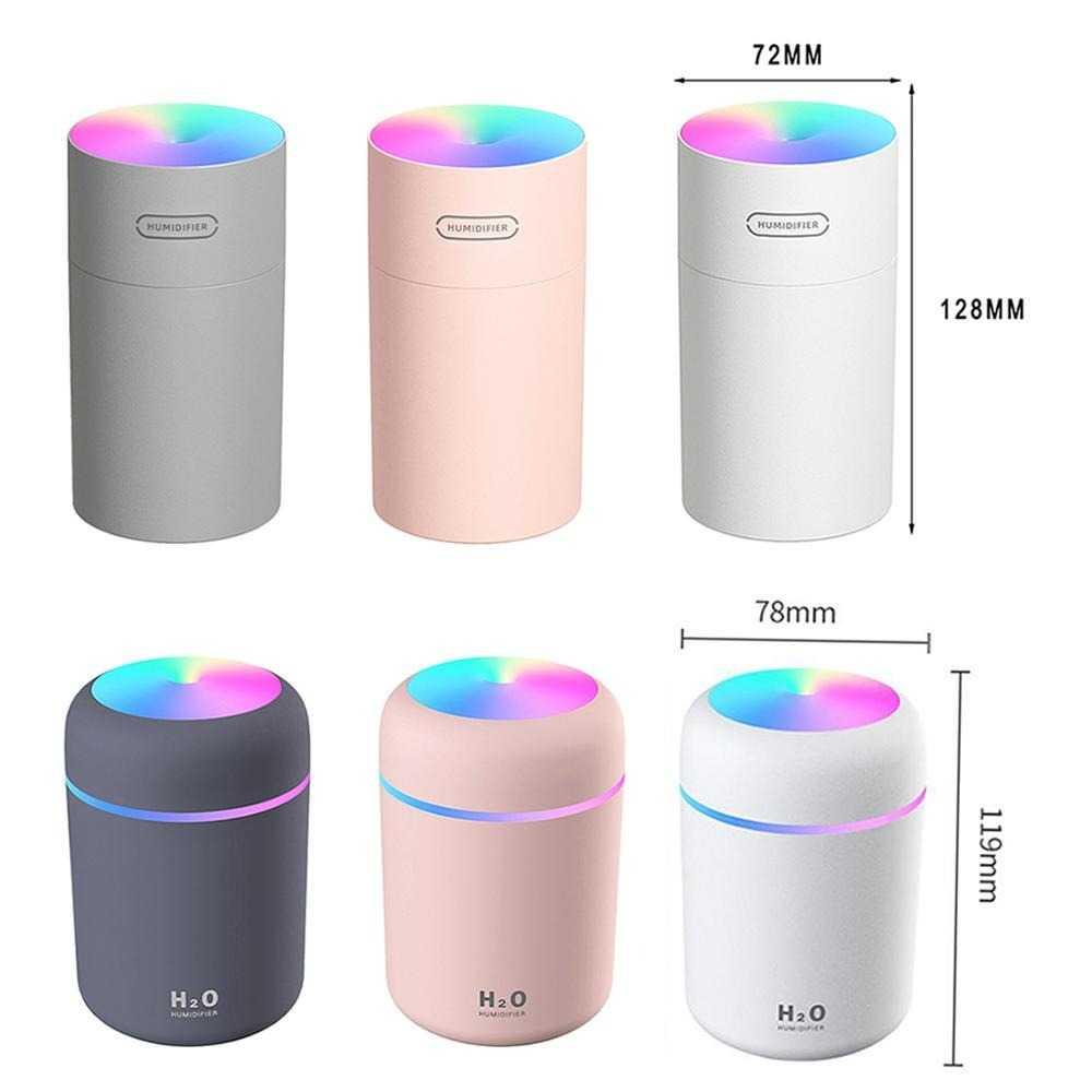 Kesoto Air Humidifier Mobil Aromatherapy Oil Diffuser LED Light 270ml - DQ108
