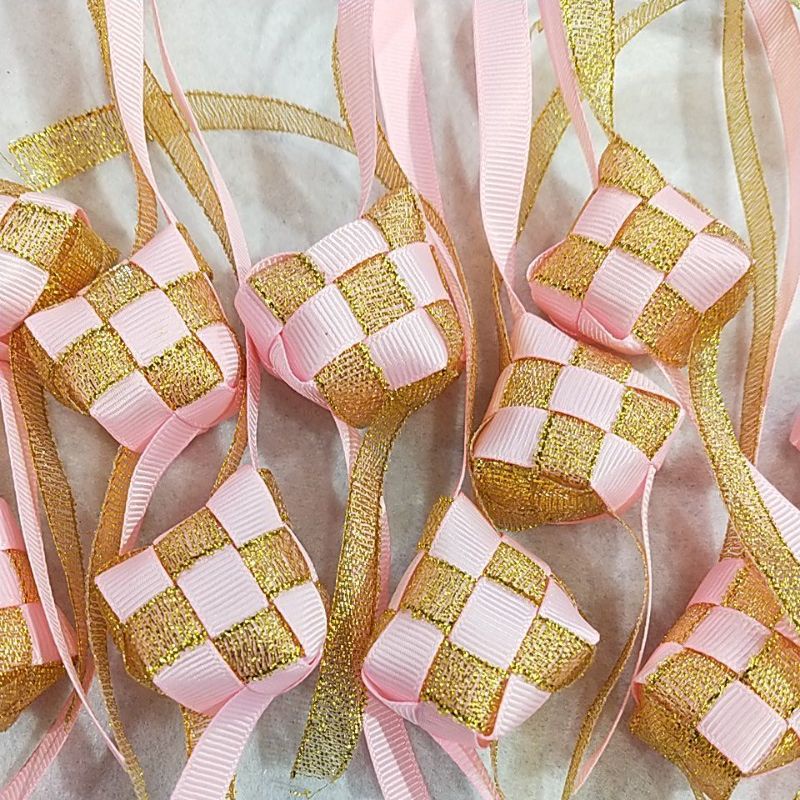 Ketupat Mini MIX GOLD PER LUSIN