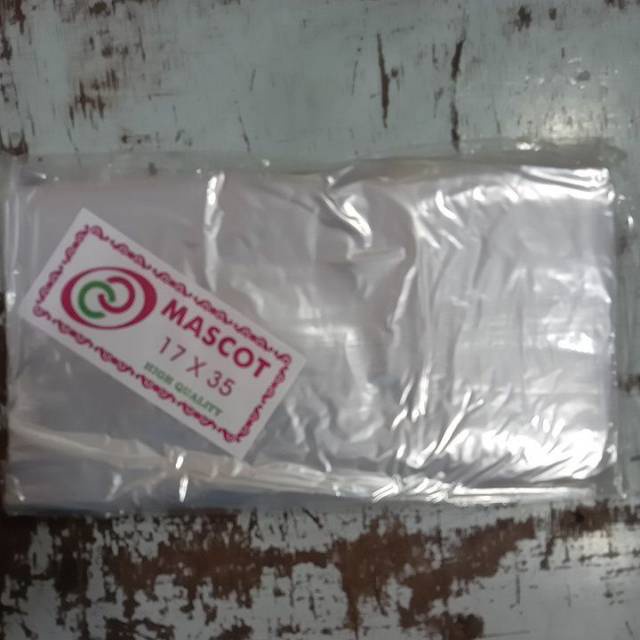 Plastik Tahu Mascot 17 x 35 - PT Mascot 17 x 35 - Plastik Panjang