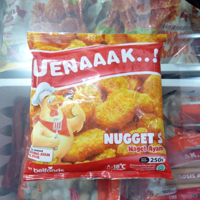 

Belfoods Chicken Nugget / Naget Ayam Uenak