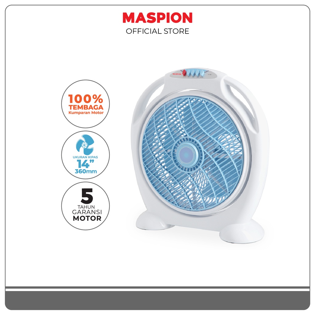Maspion Kipas Angin Kotak Box Fan 14 Inch JF-1403