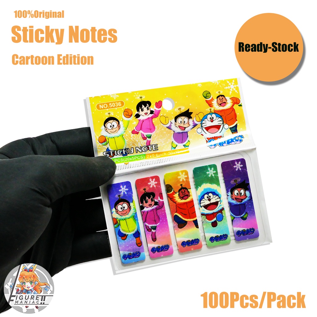 ATK - Sticky Note Pembatas Buku Sticker Pembatas Buku Lucu Stick Note Fancy Memo Edition Murah