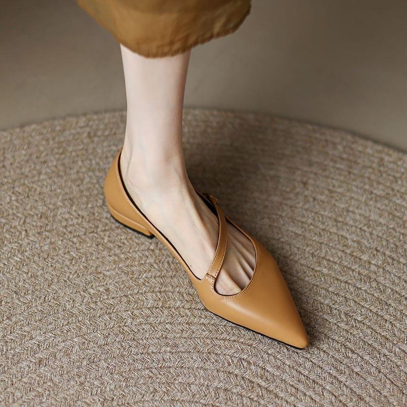 RD 10 SEPATU FLATSHOES WANITA ZENNIA SOL KARET PREMIUM