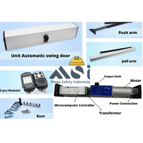 AUTOMATIC SWING DOOR OPENER DOOR CLOSE PINTU OTOMATIS