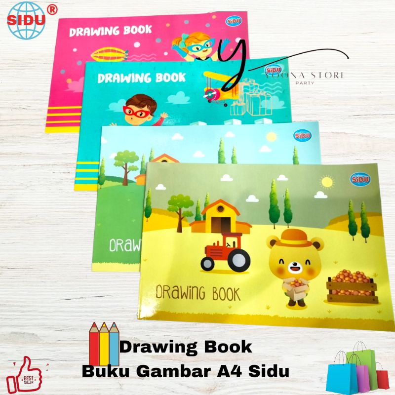 

Buku Gambar SIDU Sinar Dunia A4 Drawing Book -Pcs