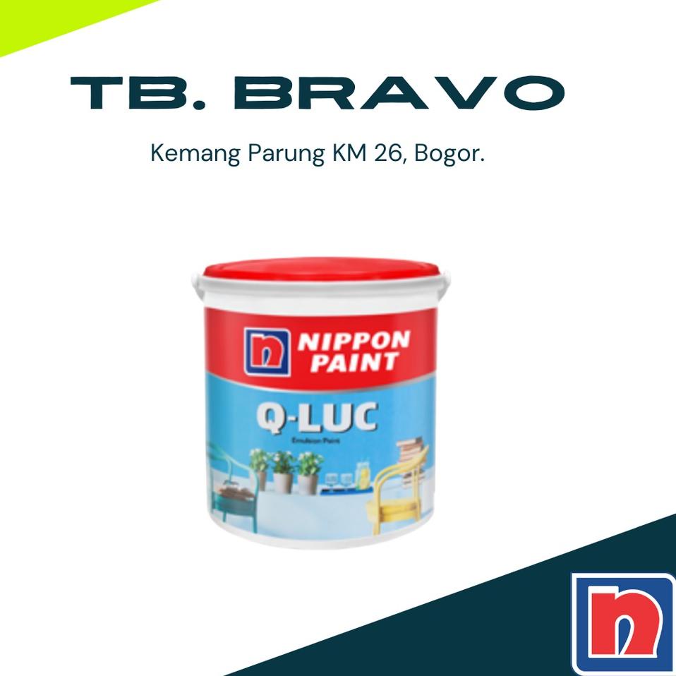 Special 오빠 Cat Tembok NIPPON PAINT Q-LUC 4,5kg + Packing Kayu