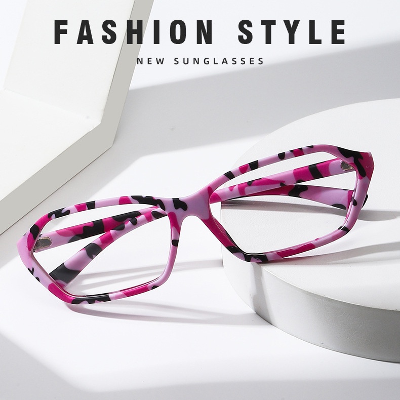 Aesthetic Shades Sunglasses UV400 Untuk Wanita/Pria Eyeglasses Colour