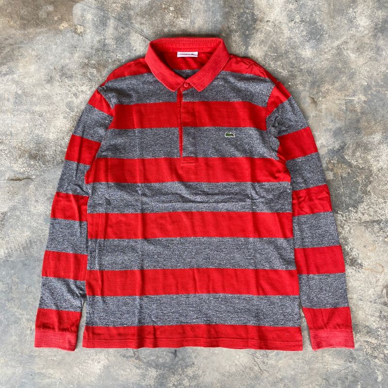 Polo Rugby Lacoste Color Block Second
