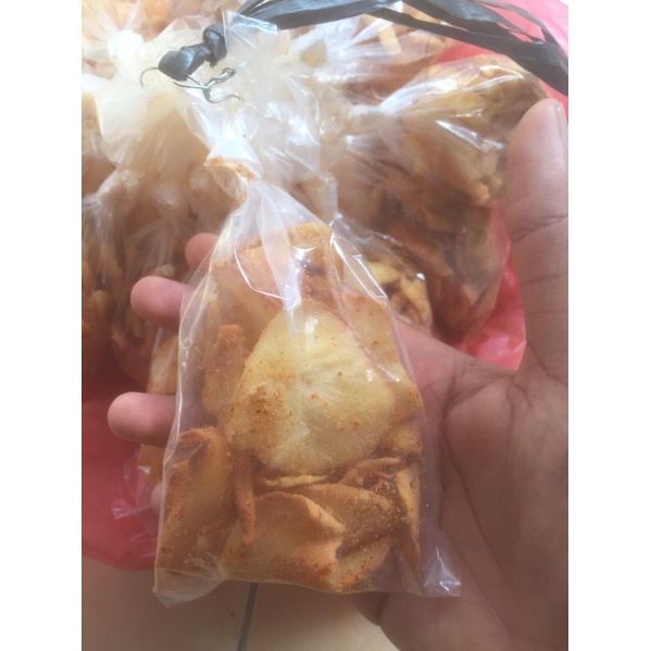 

Keripik singkong Pedas-asin