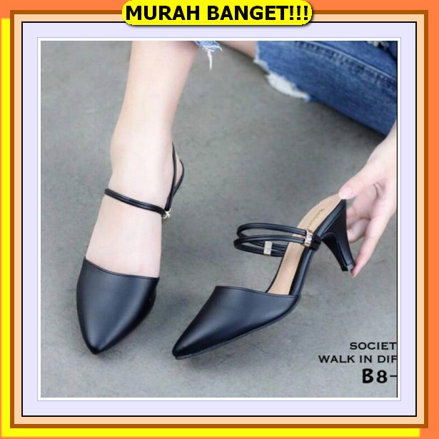 Sendal Heels Lebaran Wanita Hels Hils 2022 Hills Kekinian Kondangan Murah Terbaru Terlaris 2023 Abbu